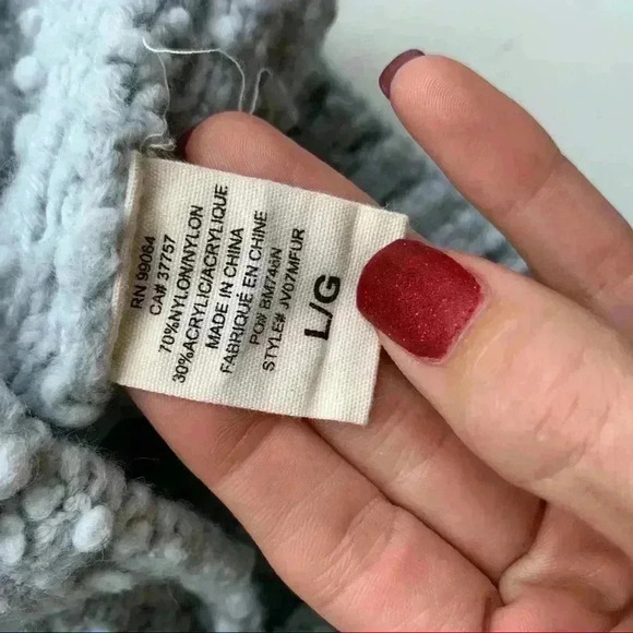 Billabong L Blue Sweater - Picture 10 of 11